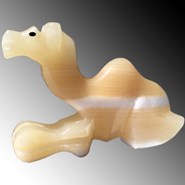 Sitting Alabaster Camel 